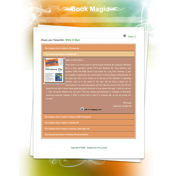 Book Magic Website