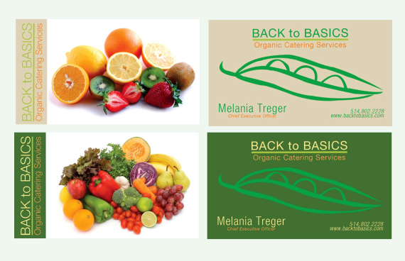 Business card design and layout